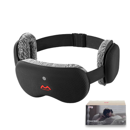 Bluetooth Sleep Mask 3D Stereo Light-Blocking White Noise Music